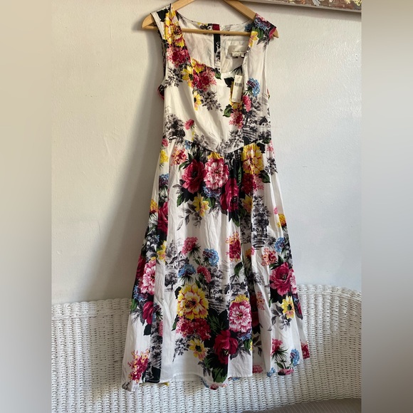 Anthropologie Amelia Floral Dress  Size 8, NWT - Picture 16 of 16